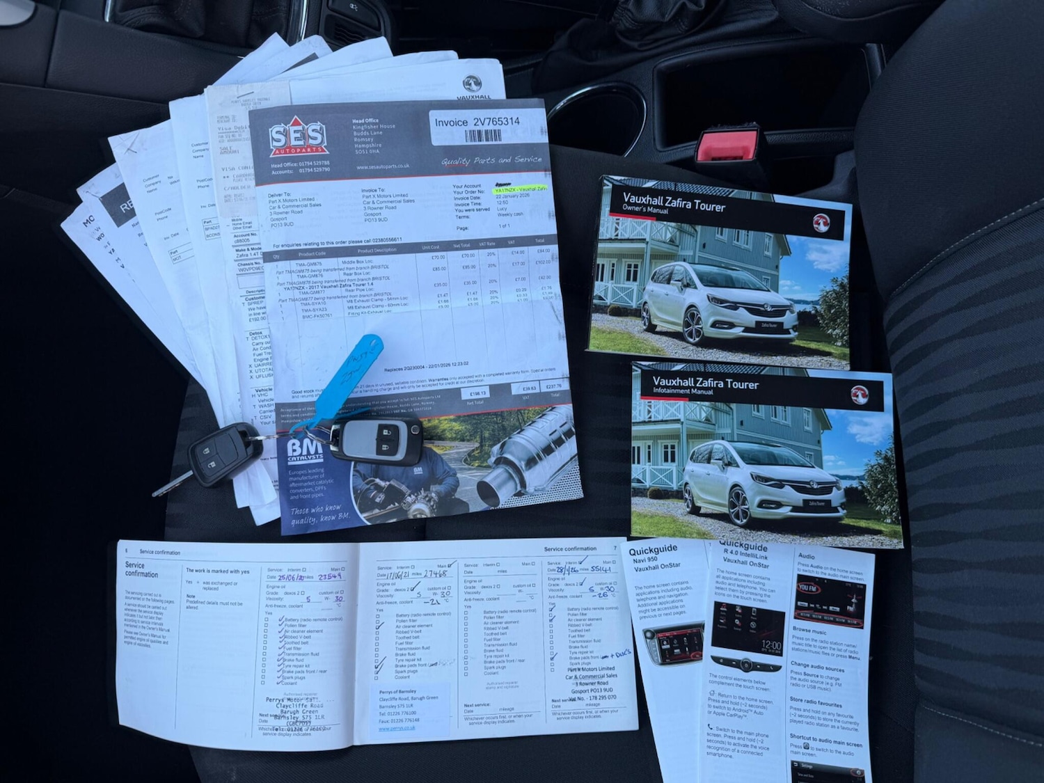 Used Vauxhall Zafira 2017 for sale - 77358439: Photo 29