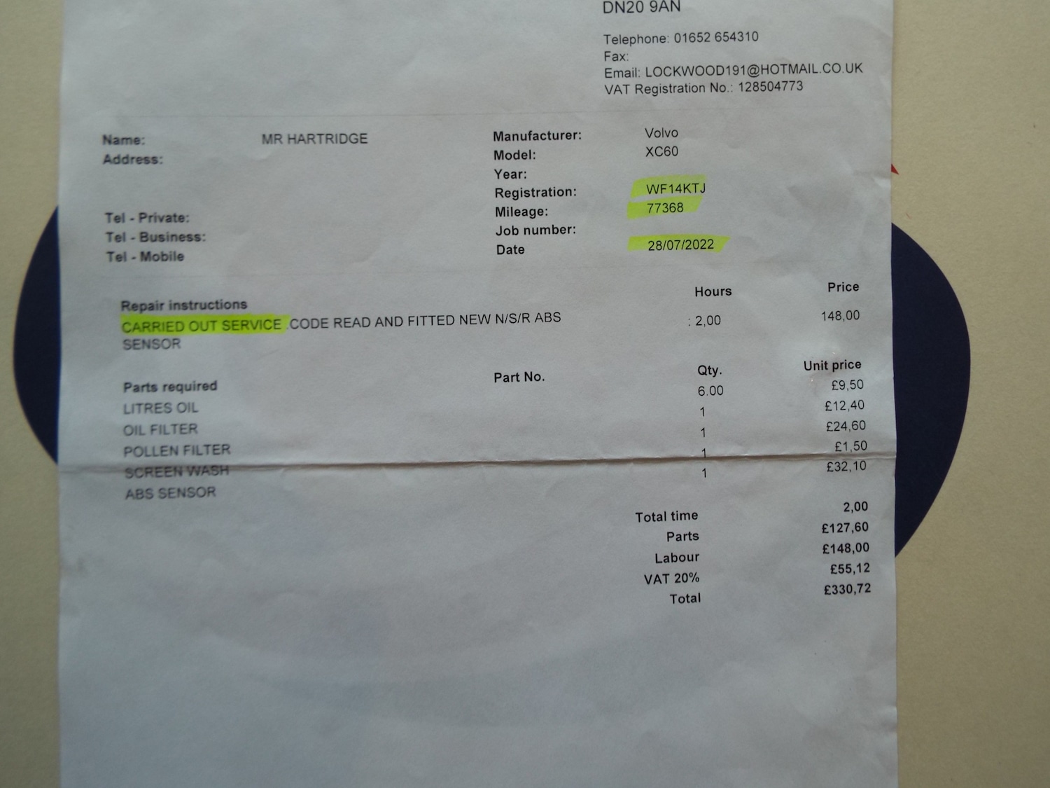 Used Volvo XC60 2014 for sale - 78133371: Photo 52