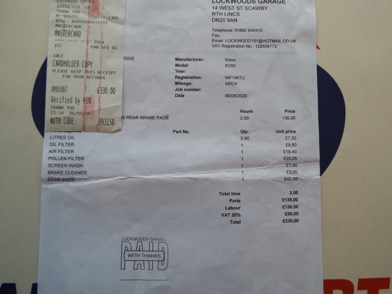 Used Volvo XC60 2014 for sale - 78133371: Photo 54