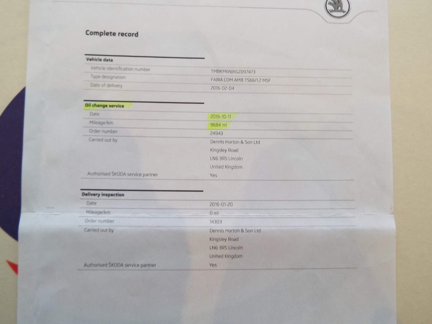 Used Skoda Fabia 2016 for sale - 77213365: Photo 52