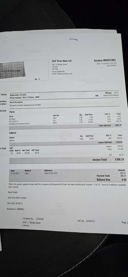 Used Nissan Qashqai 2012 for sale - 77162288: Photo 16