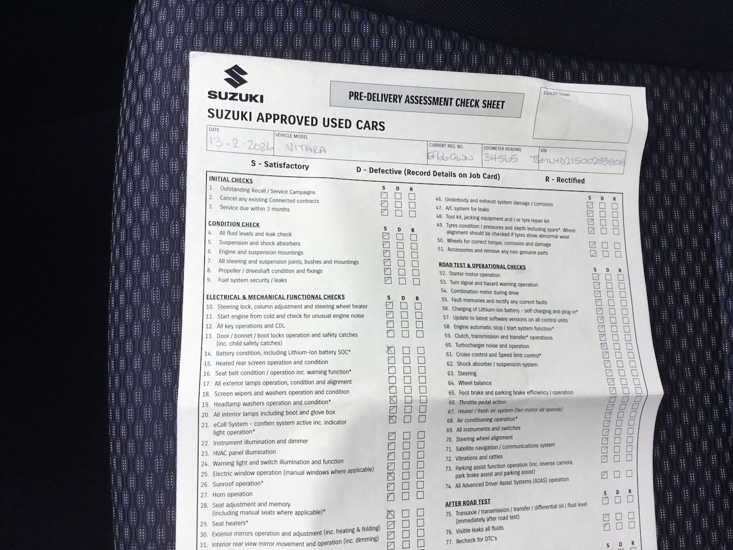 Used Suzuki Vitara for sale - 77709941: Photo 28