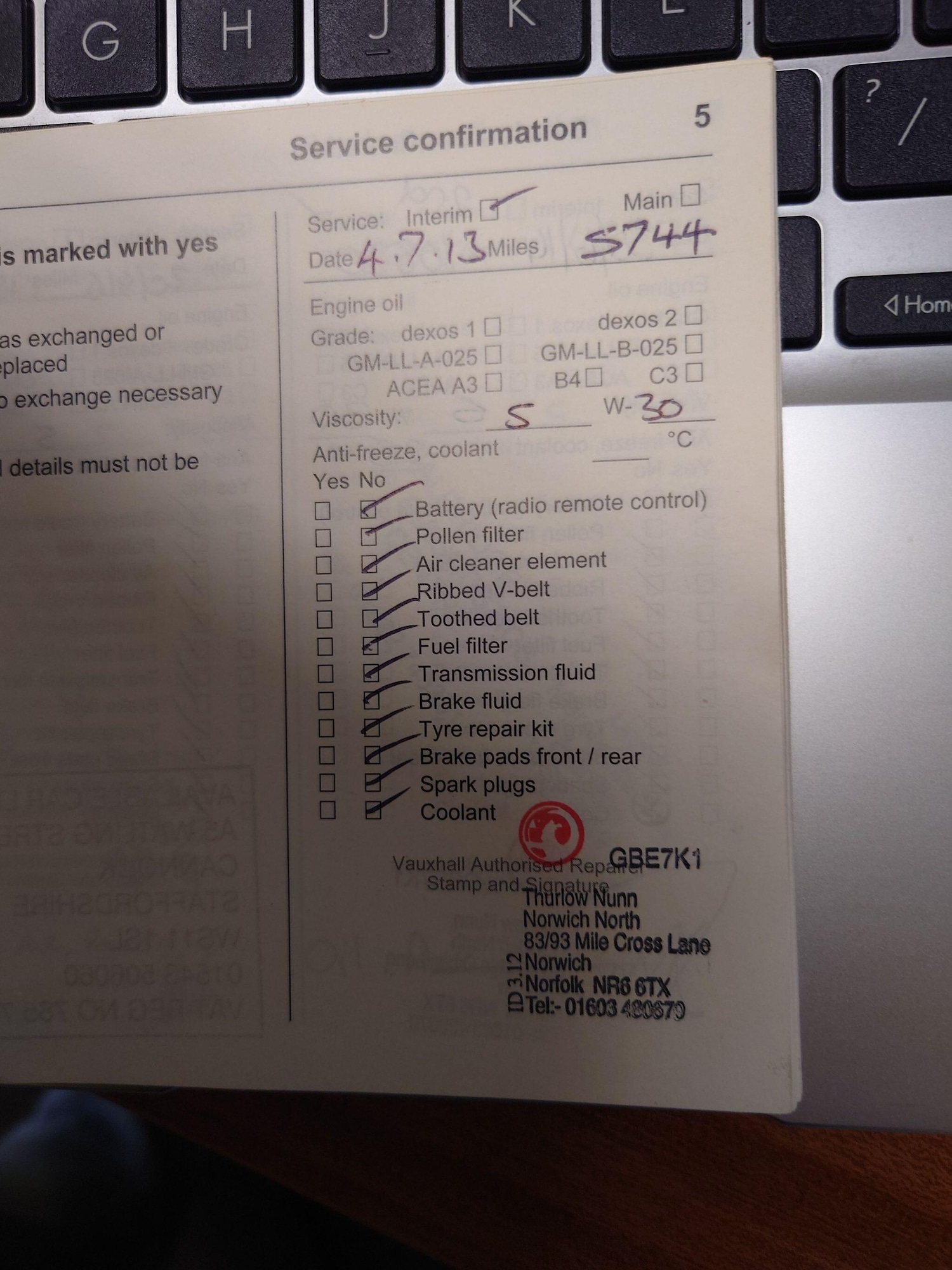 Used Vauxhall Astra 2012 for sale - 76752855: Photo 11